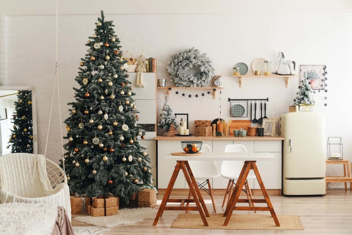 Christmas kitchen