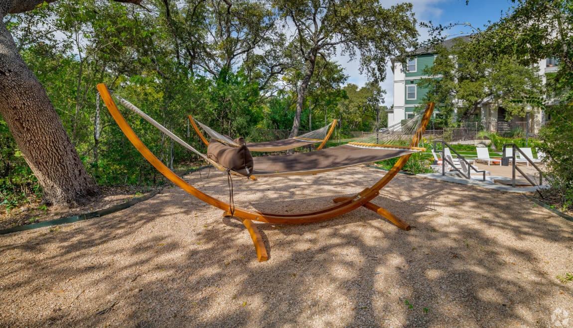 Hammock Patio at Pecan Springs