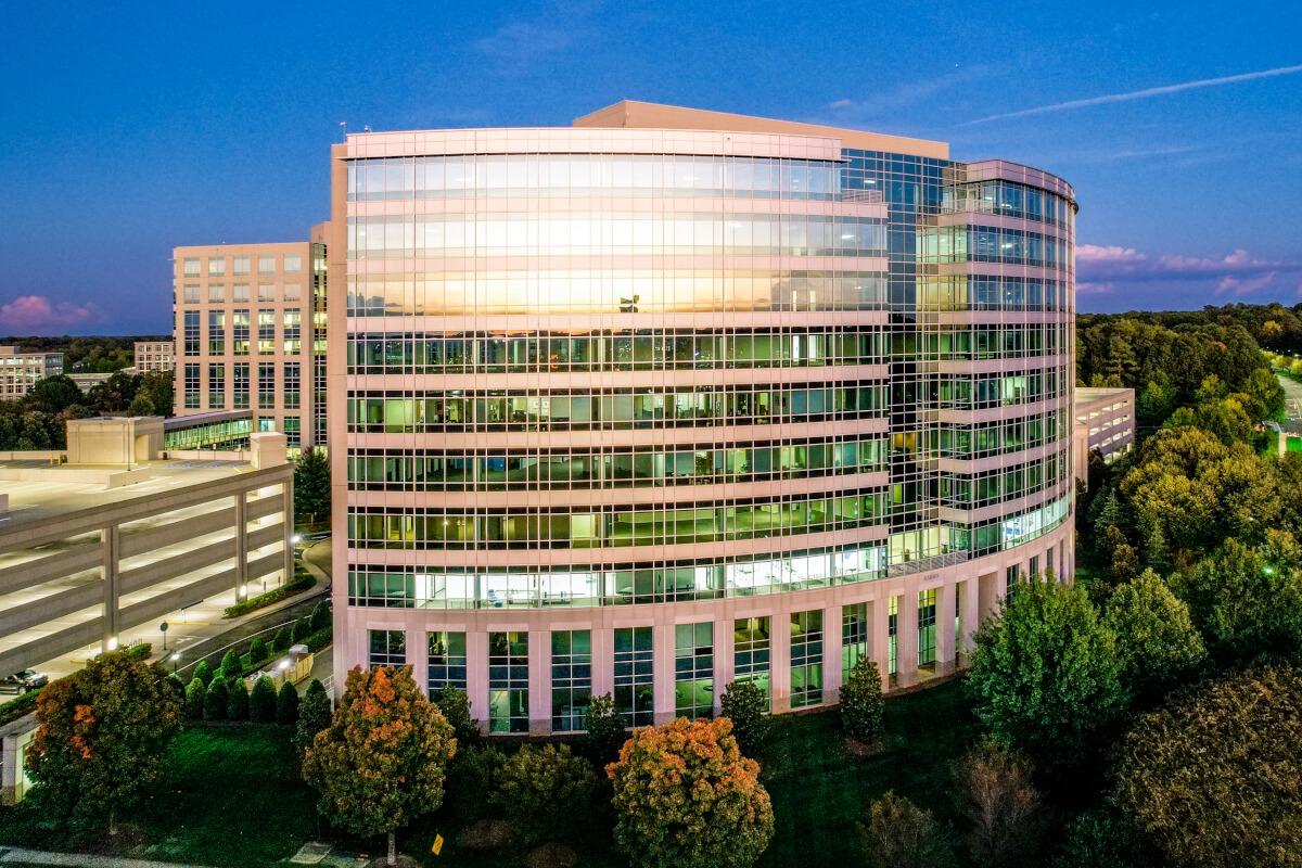 Business thrives at Ballantyne Corporate Park in Charlotte.