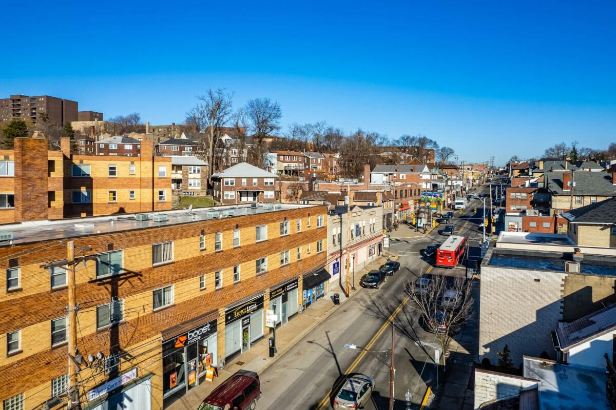 Murray Avenue is a shopping hub in Squirrel Hill South.