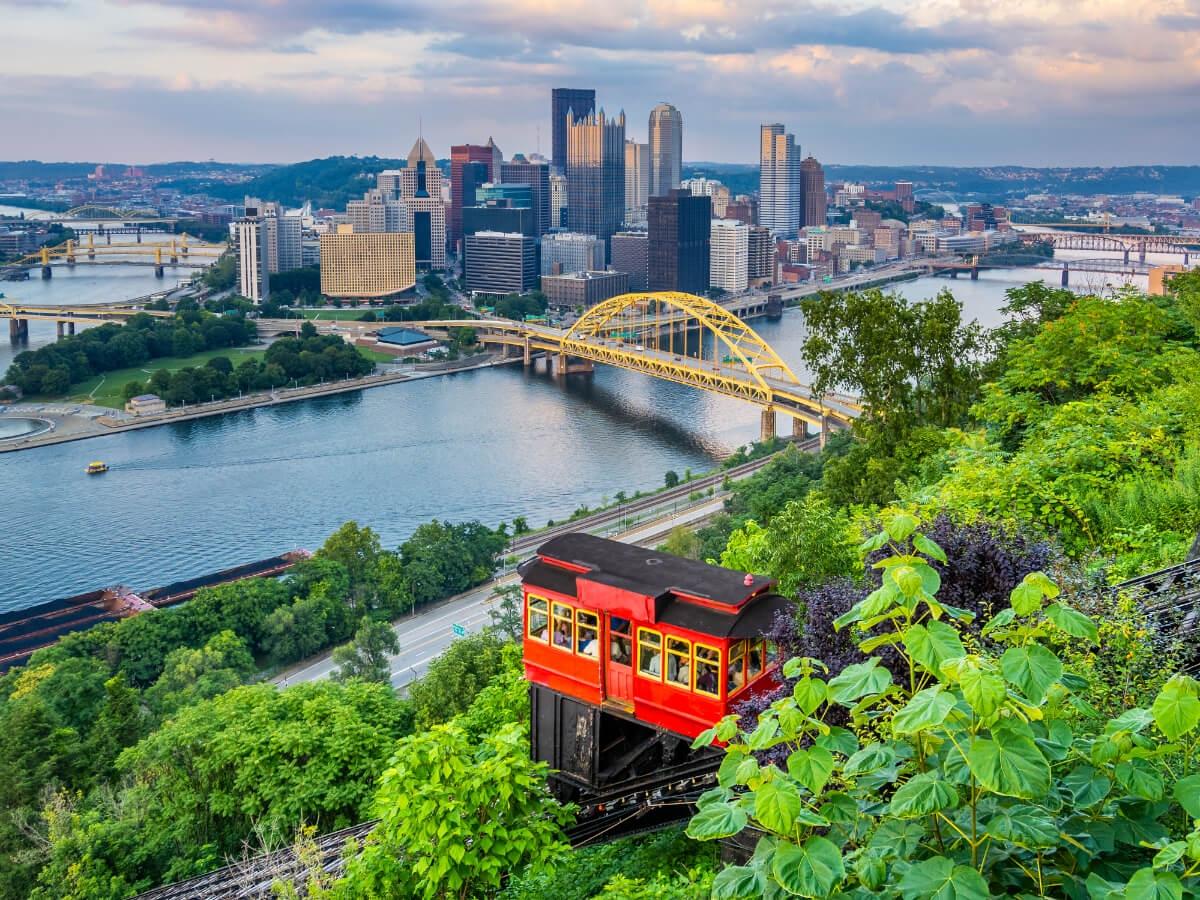 The Pittsburgh skyline