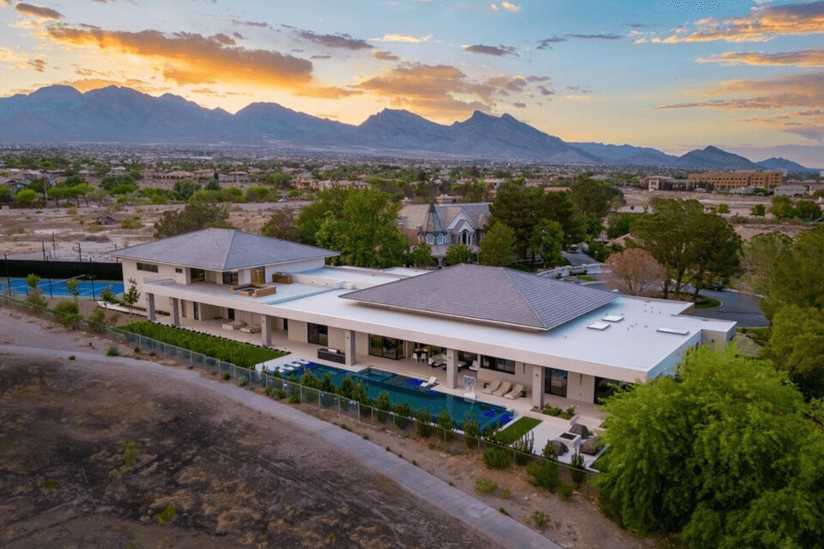 9825 Winter Palace Drive provides stunning mountain views.