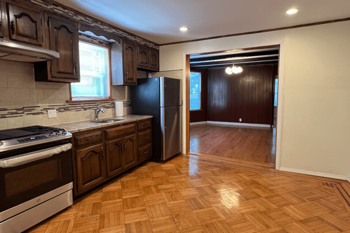 Rentals in Flatbush-Ditmas Park offer retro features like the Tivoli wood flooring in 654 E 24th Street.