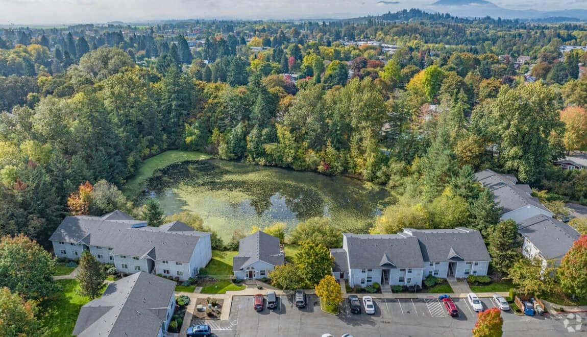Aeril view of South Corvallis