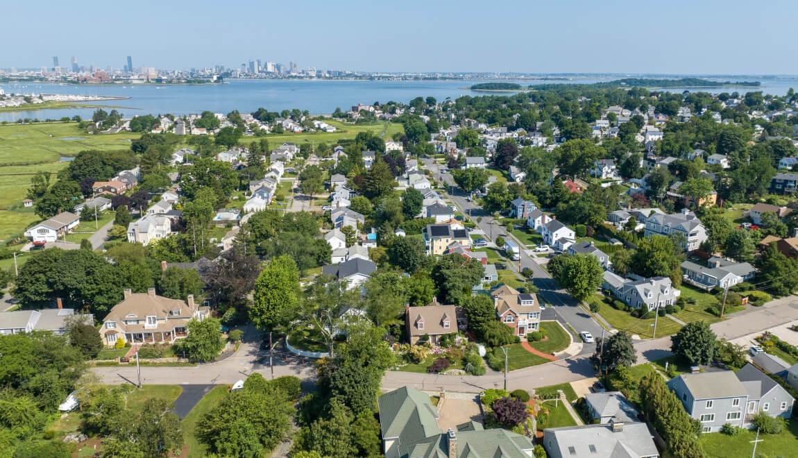 Quincy neighborhood in Boston, MA