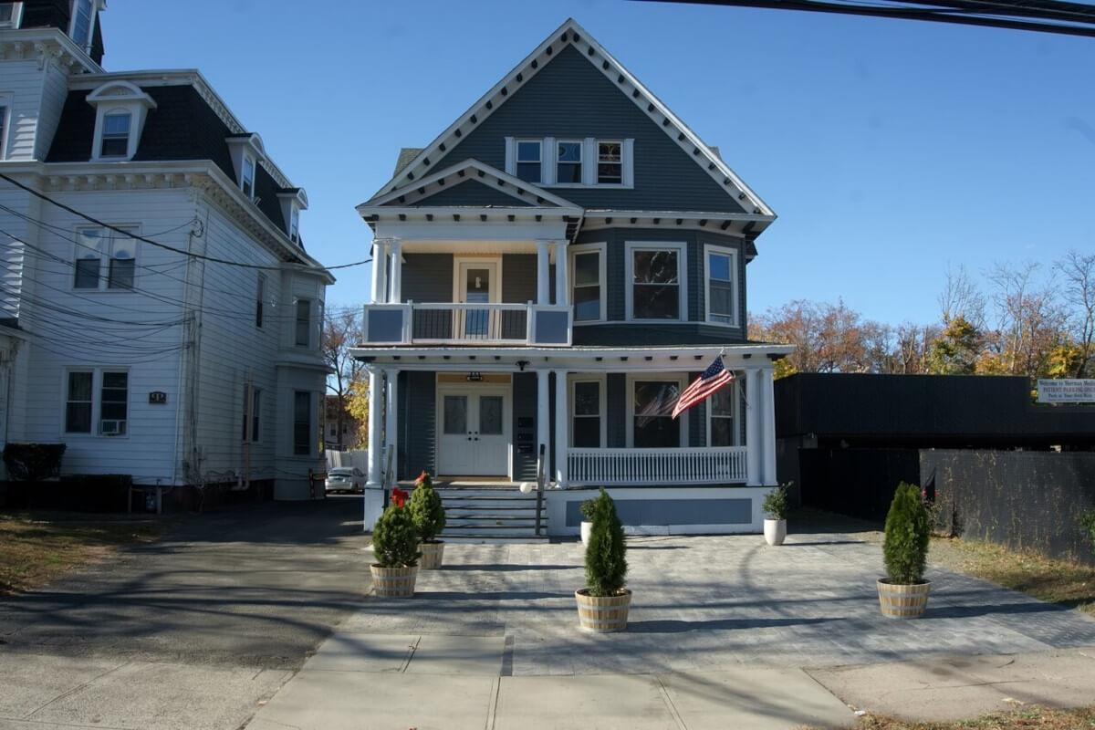 126 Sherman Ave Unit 3 is a Victorian-style home in the West River neighborhood.