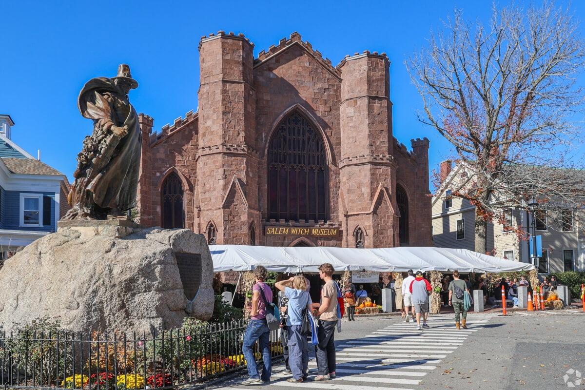 The Salem Witch Museum is a must-see spot in Salem, MA.