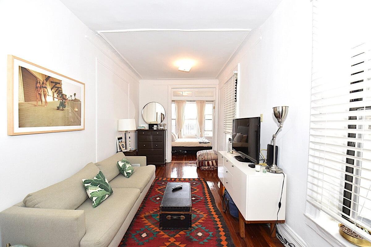 NYC railroad apartment