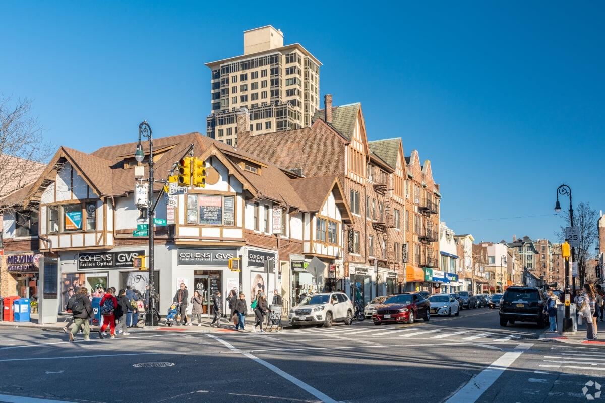 Austin Street is the retail center of Forest Hills.