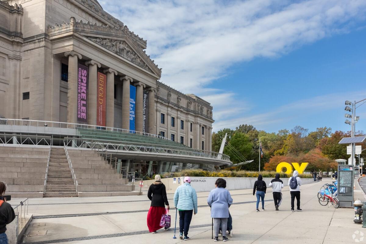 The Brooklyn Museum on Washington Avenue in Prospect Heights.
