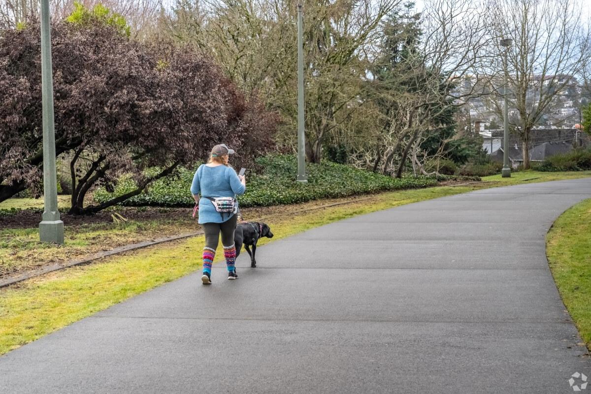 Atlantic has many trails and parks that are the perfect place to walk your dog.