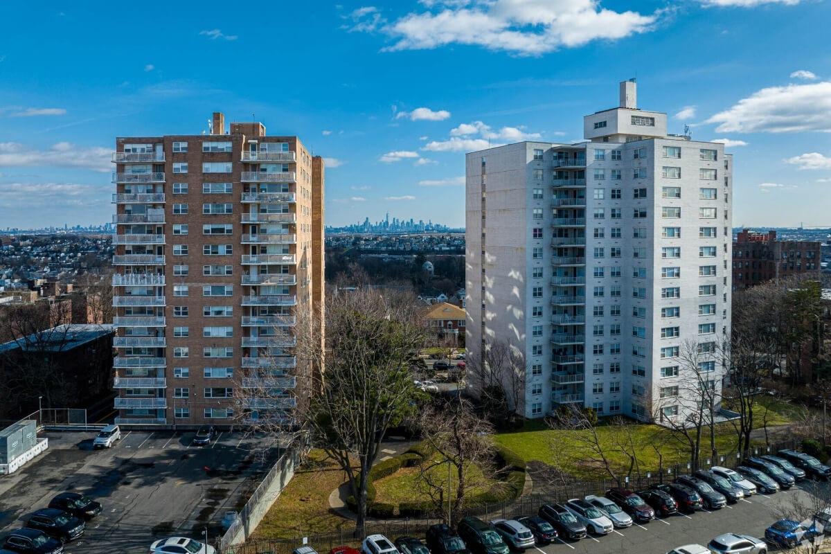Two apartment buildings in Downtown Newark, NJ