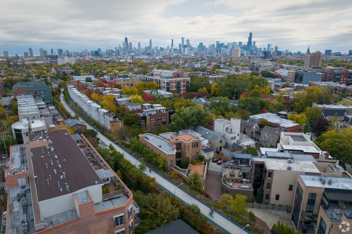 Bucktown neighborhood in Chicago