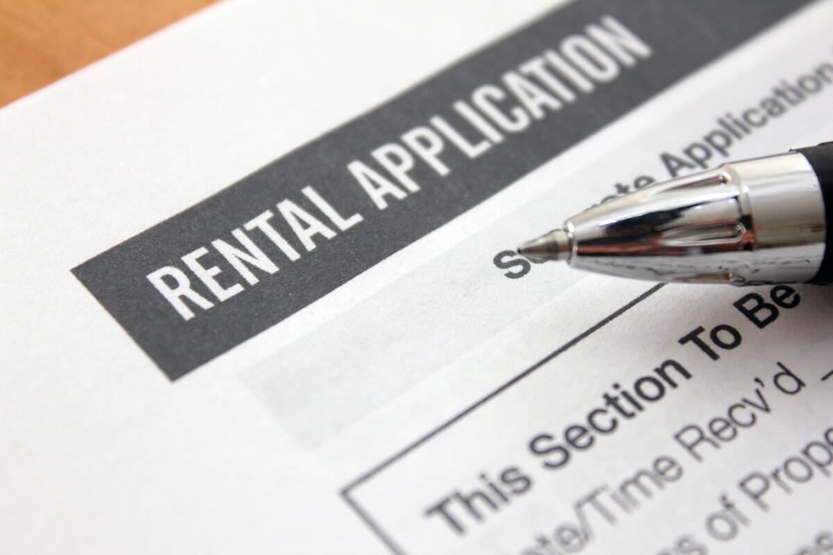 Rental application document