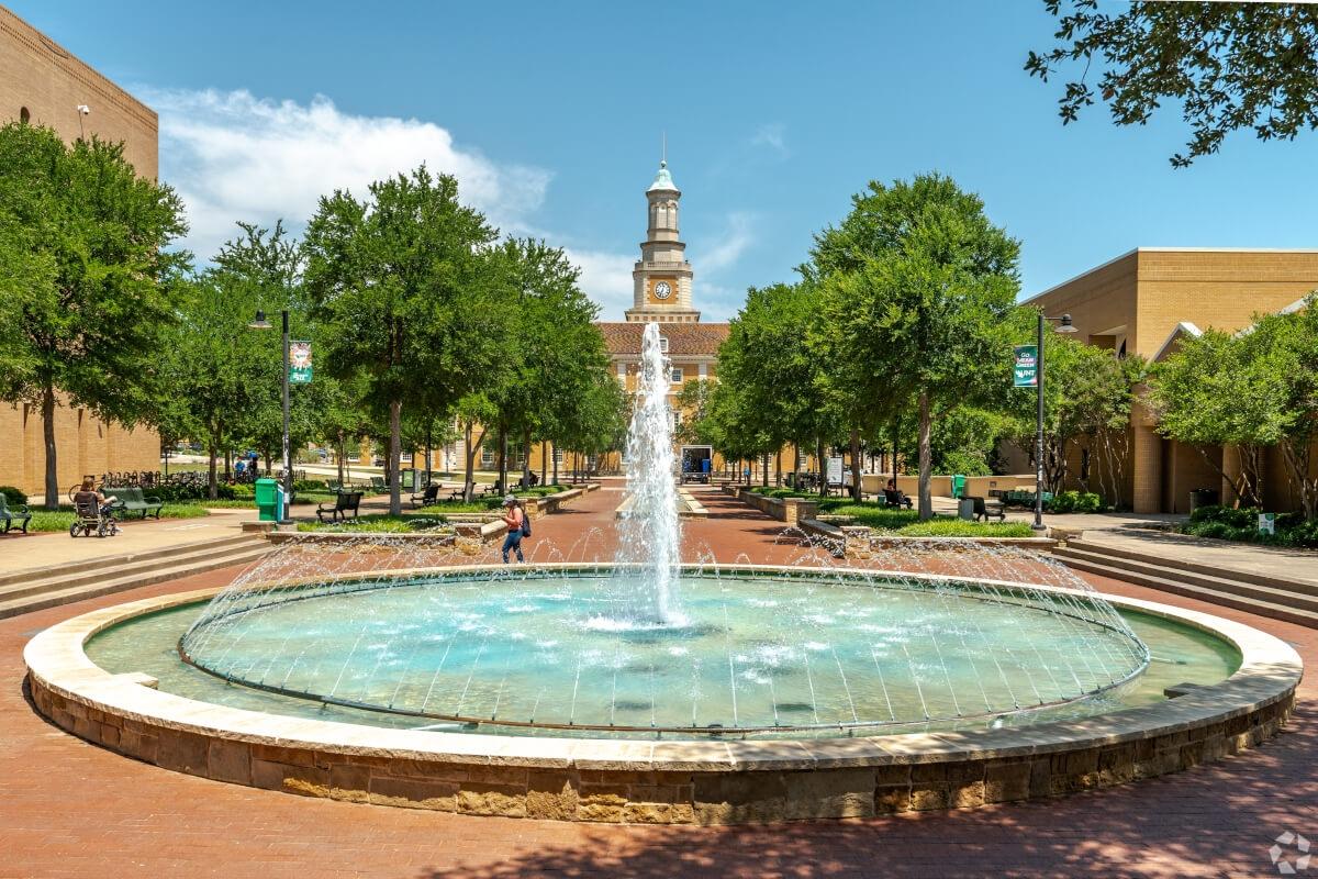 University of North Texas campus
