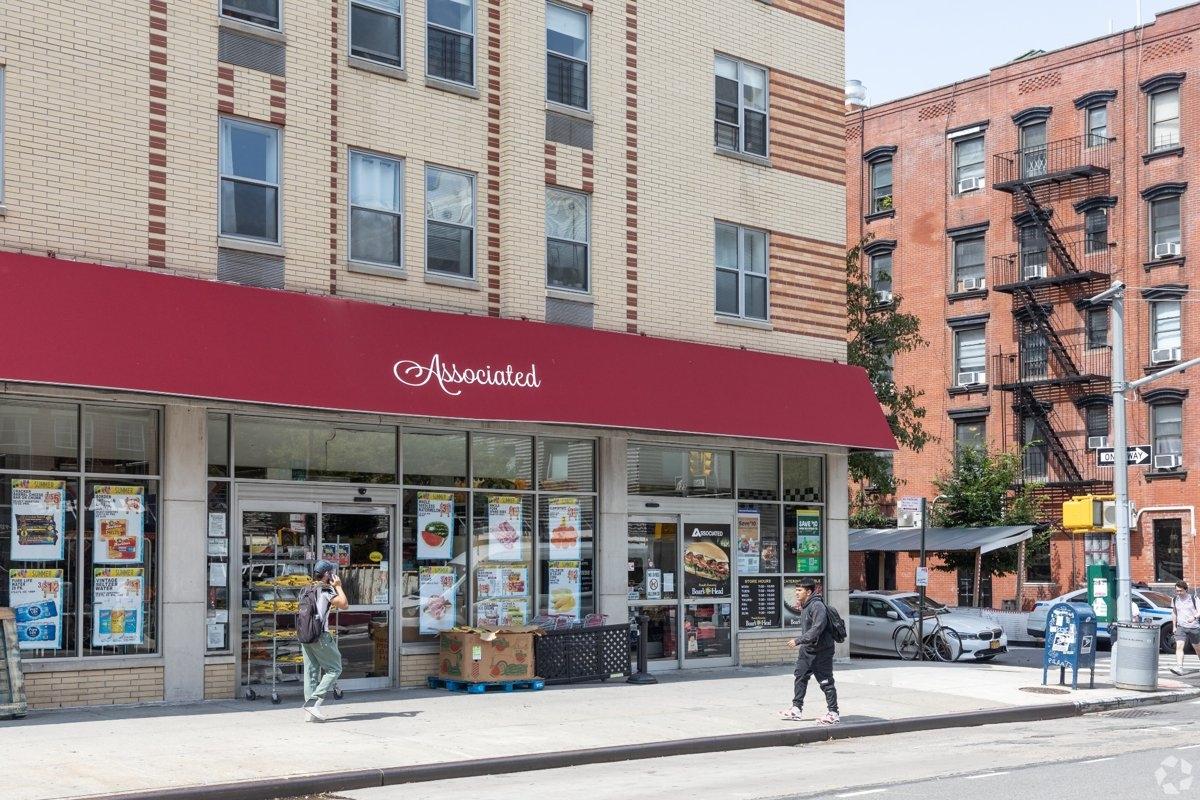 Wide sidewalks and clean streets in Alphabet City Neighborhood
