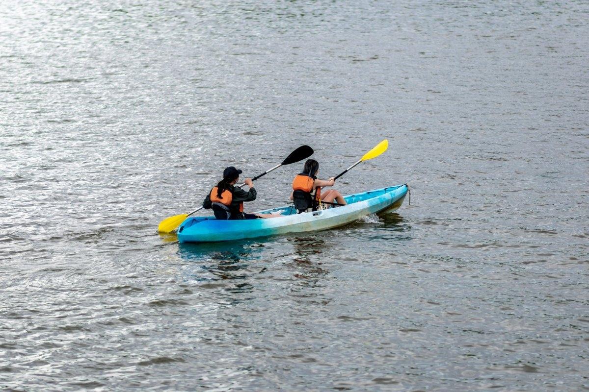 Kayakers on the Potomac River