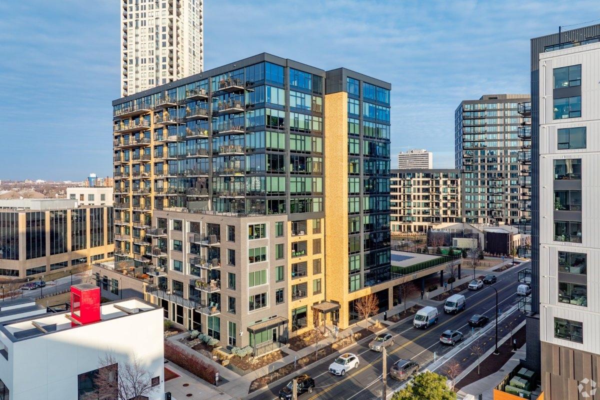 High-rise buildings in the downtown east neighborhood