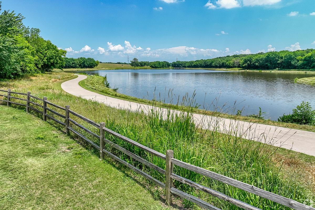 One of Plano Park's featured outdoor recreation areas