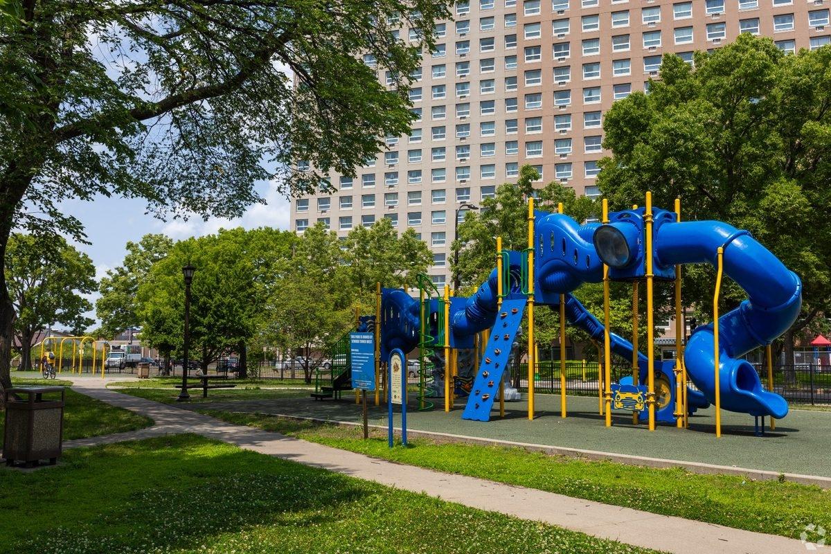 A children's park in the Seward neighborhood of Minneapolis