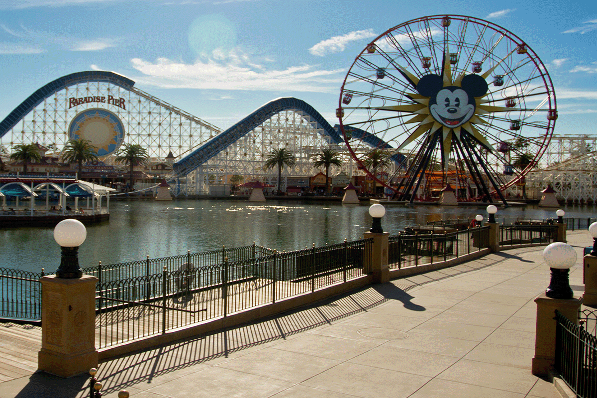 Disneyland Anaheim Pier