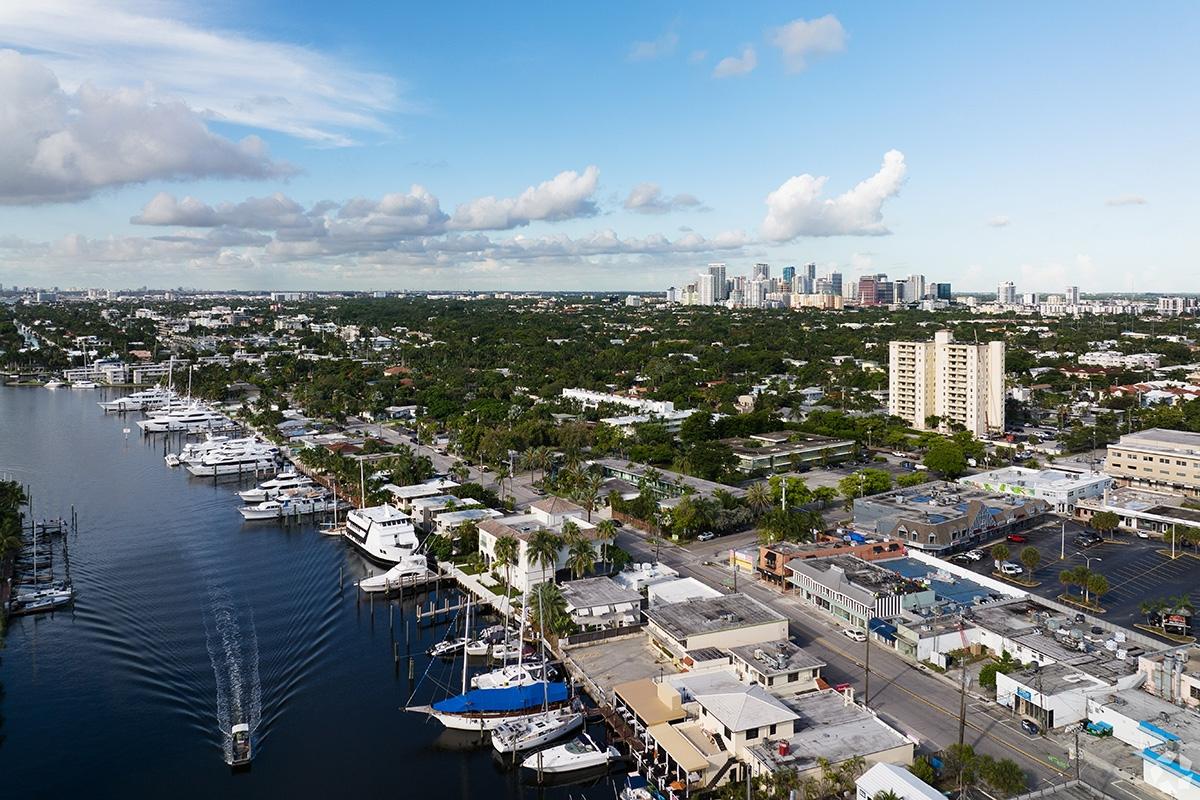 Victoria Park is close to water and the cityscape.