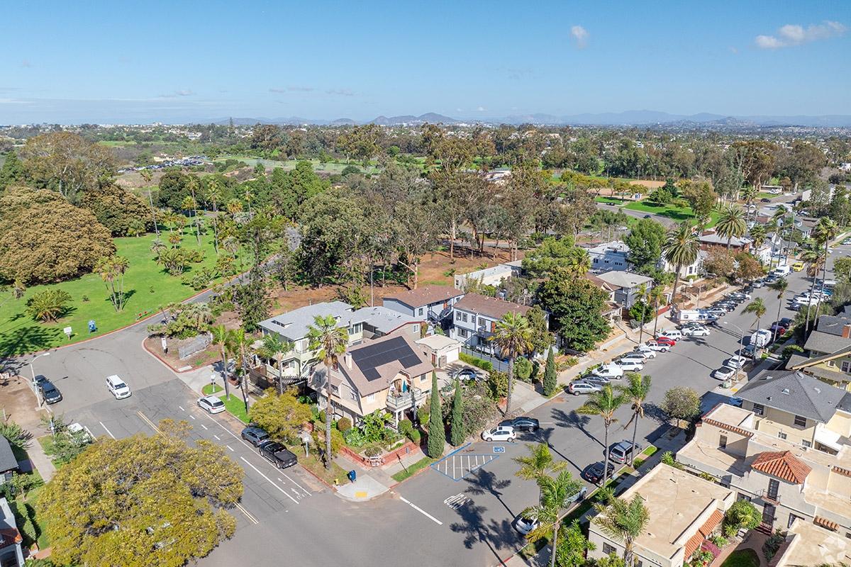 Golden Hill has lots of nature.