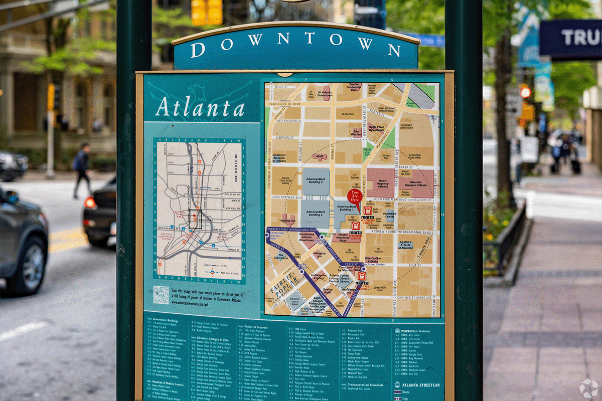 Downtown Atlanta Sign