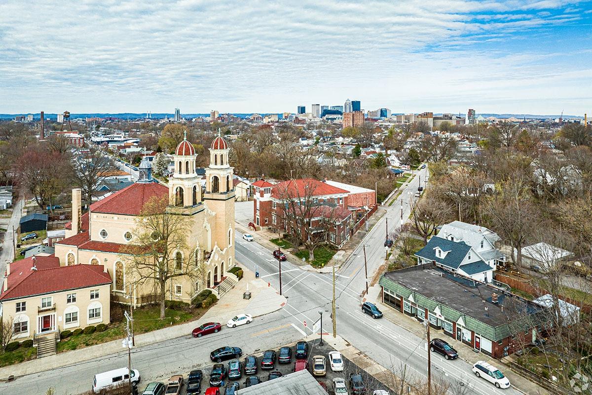 Germantown is near Downtown Louisville.