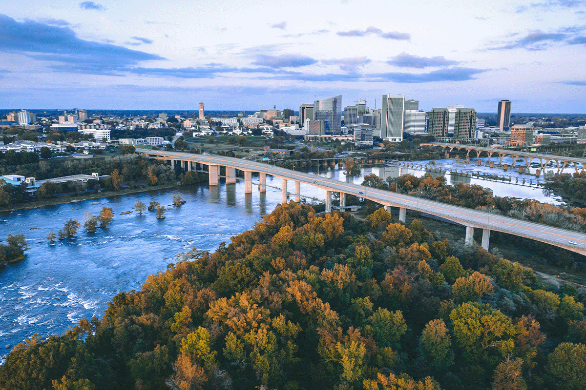 Richmond skyline