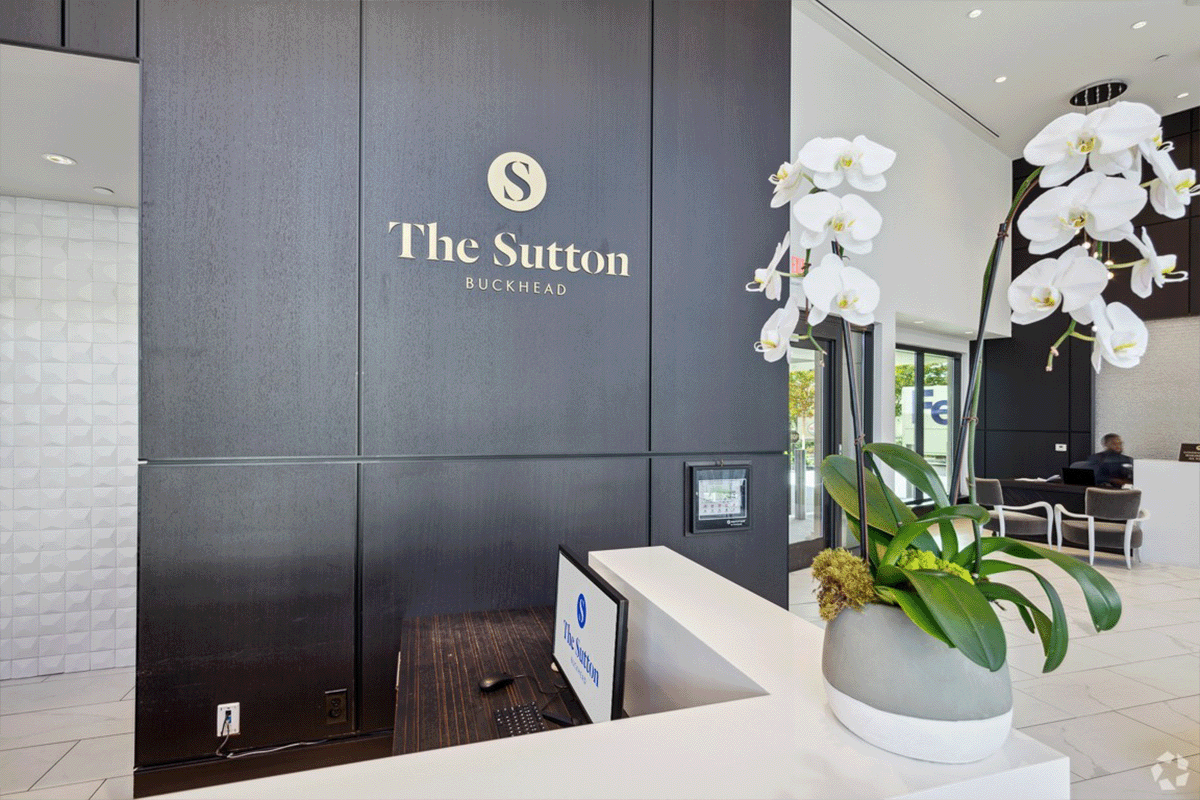 The Sutton Lobby Buckhead