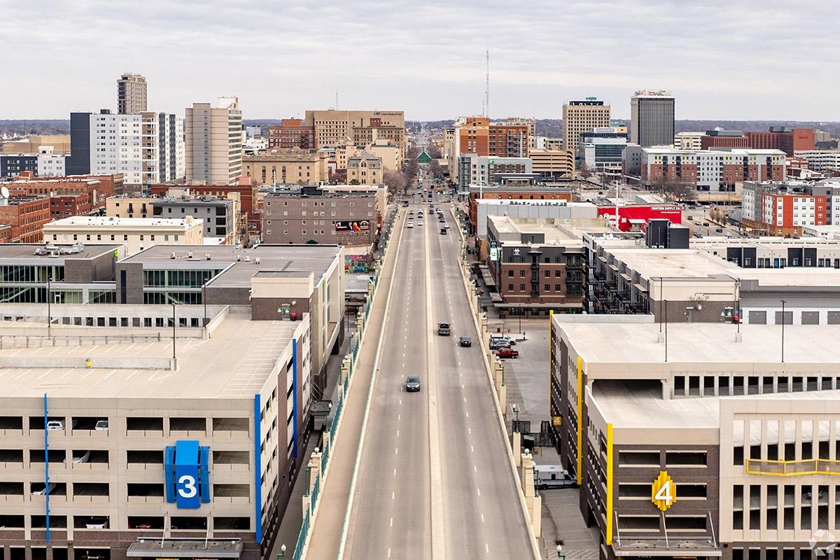 Lincoln has a growing downtown.