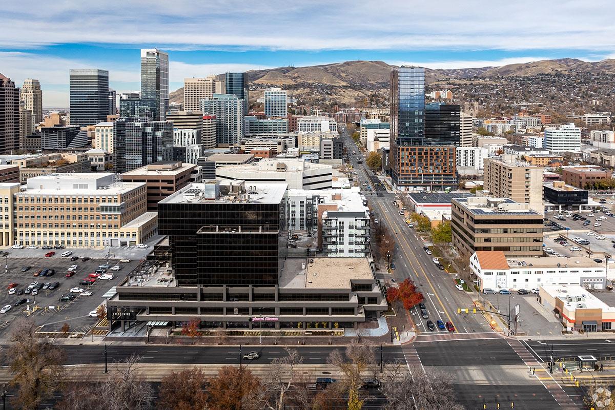 Downtown Salt Lake City is the city's most connected neighborhood.