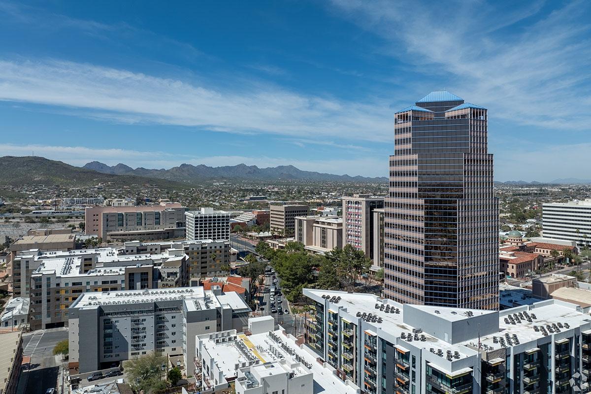 Downtown Tucson has many cultural destinations and public transit options.