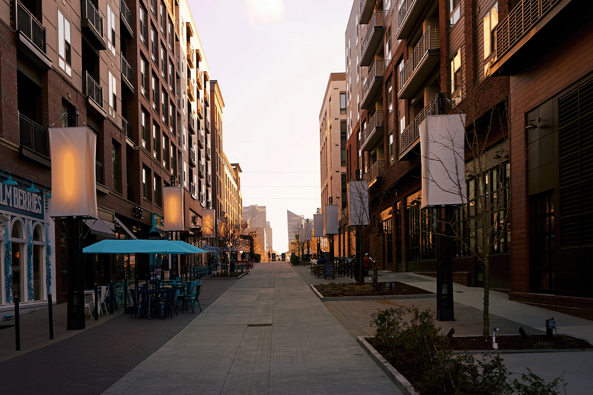 Mixed use apartment complex