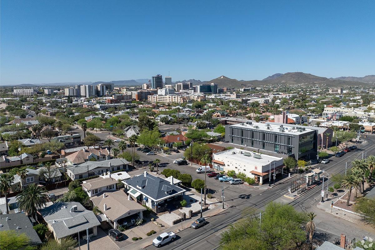 West University sits just west of the University of Arizona.