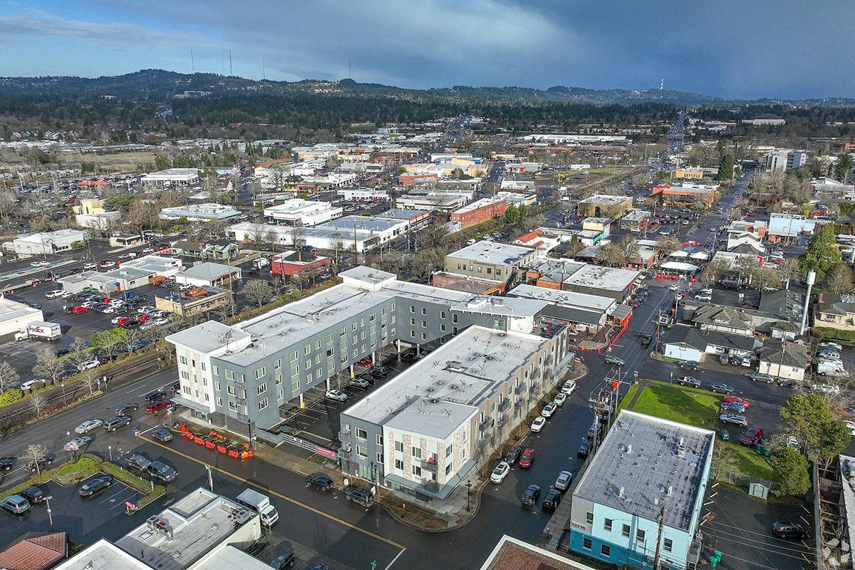 Oregon neighborhood that is filled with different types of housing options, from apartment communities to homes.