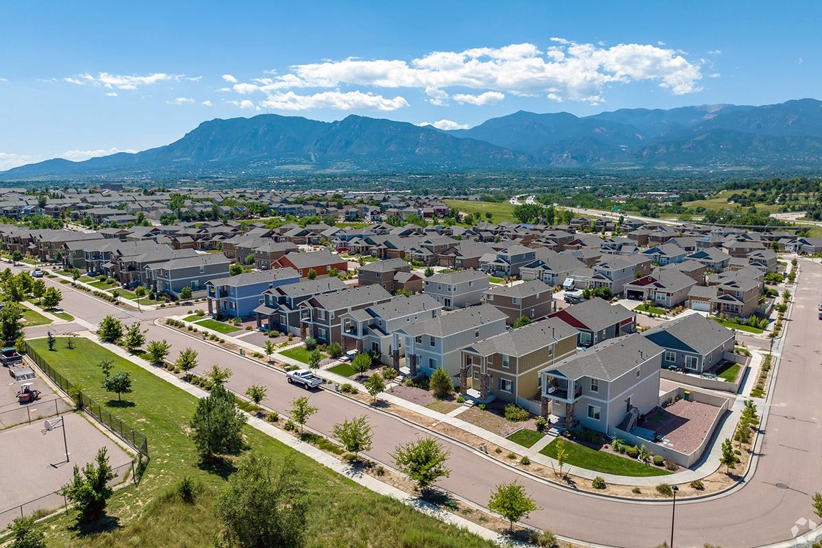 SE Colorado Springs has both newer and long-standing homes.