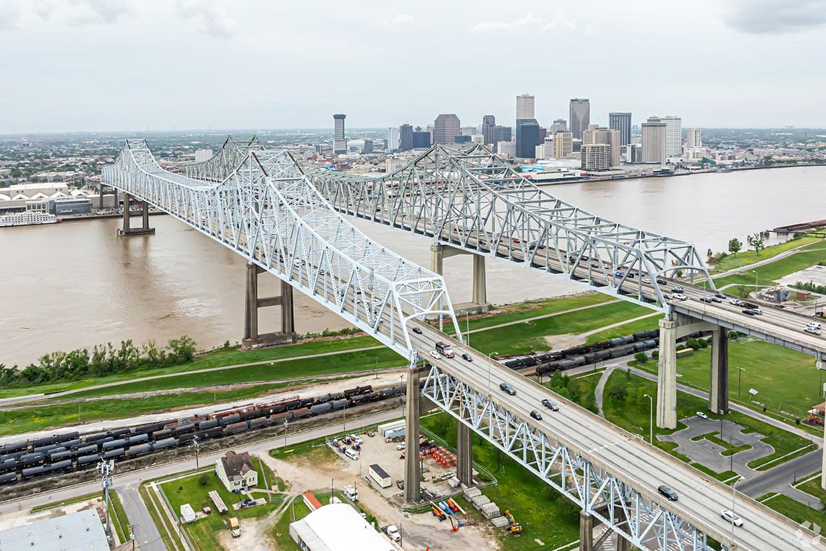 Downtown New Orleans is the employment hub of Louisiana.