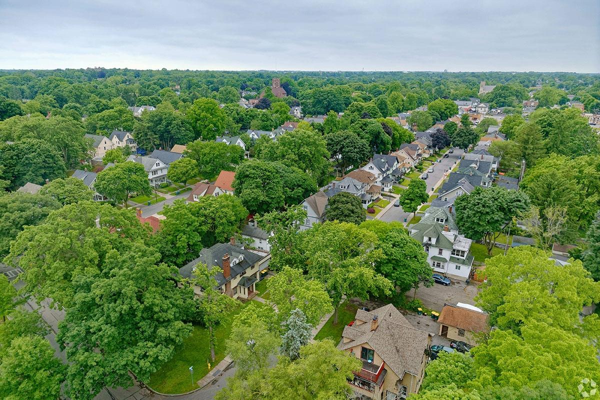 Maplewood is known for its tree-lined streets and 20th century style homes.