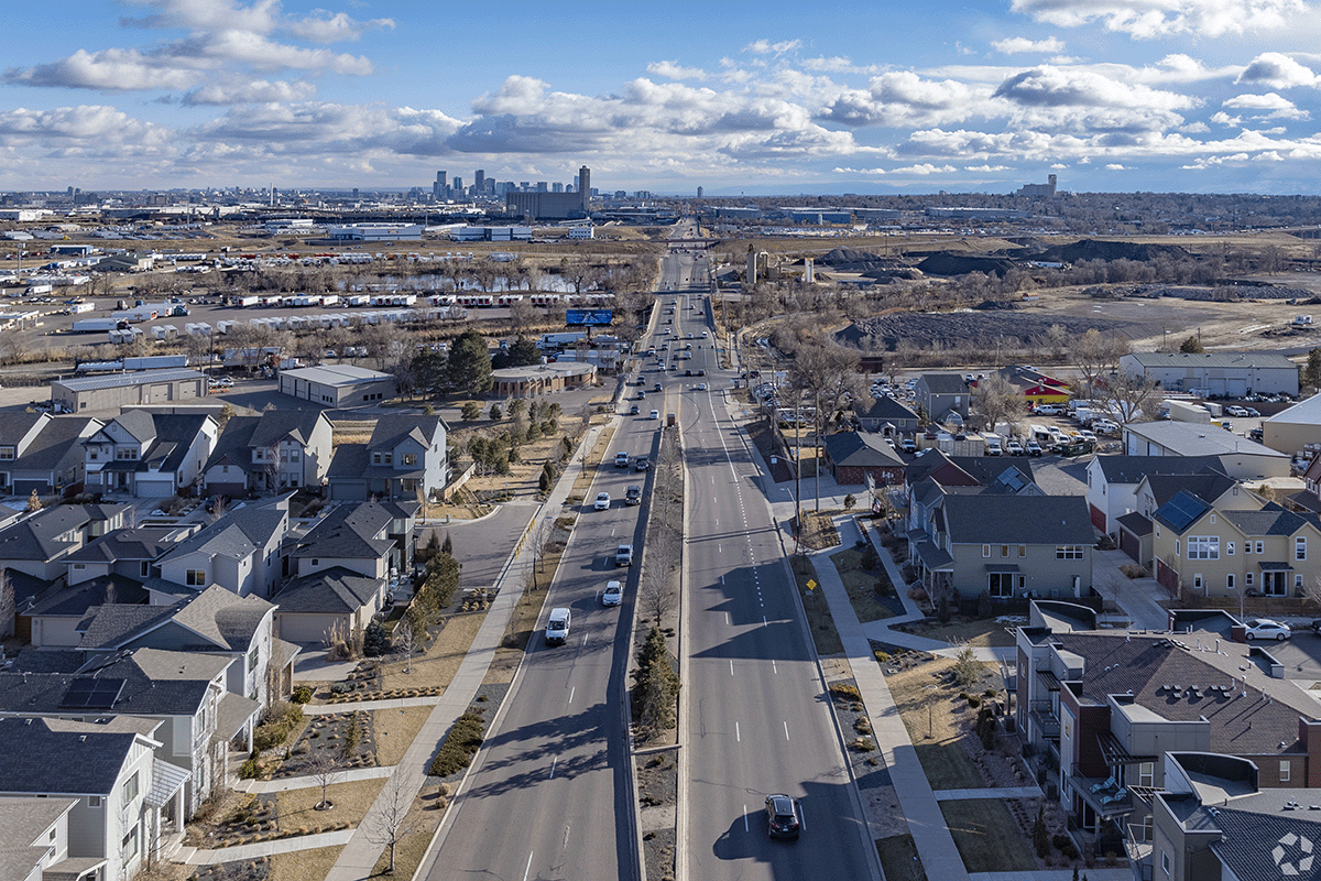 Midtown Denver is a suburban area with newer planned communities starting to pop up.