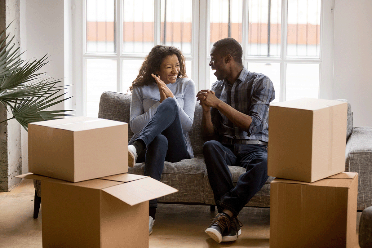 Renters moving in