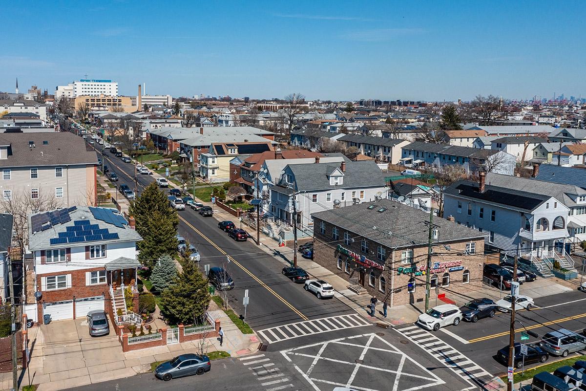 Elizabeth leans much more residential with many homes, apartment communities, and local businesses filling the streets.
