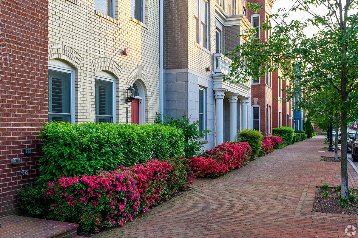Potomac Yard is an up-and-coming neighborhood in Alexandria, with a new Metro station easily connecting the neighborhood with the rest of the city.