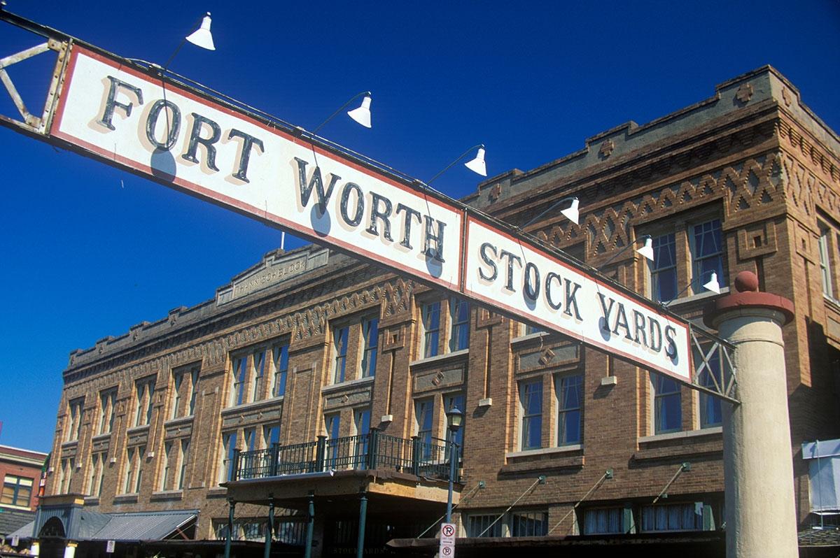 The Fort Worth Stockyards is the place to see modern day rodeos and bull riding.