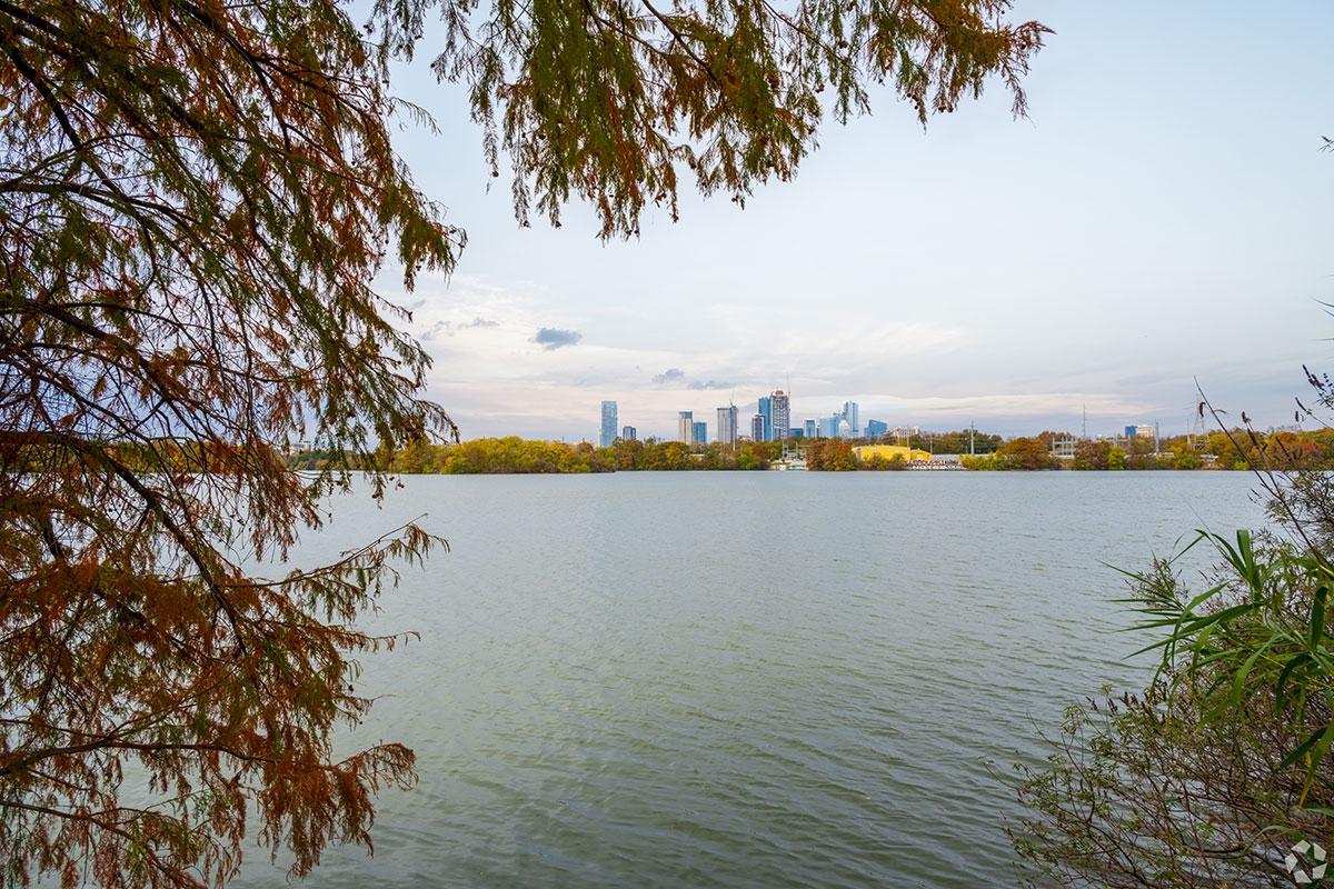 Lady Bird Lake is where people living in Austin frequent for outdoor activities.