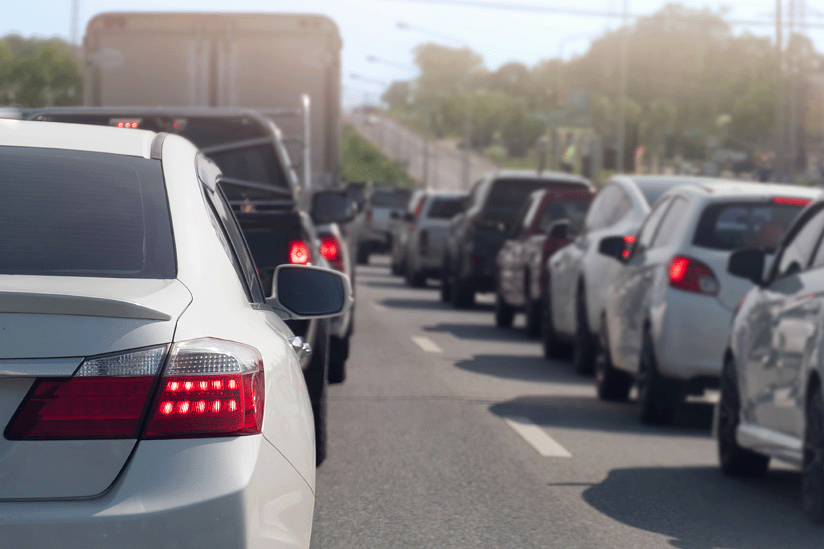Traffic Jam at Rush Hour