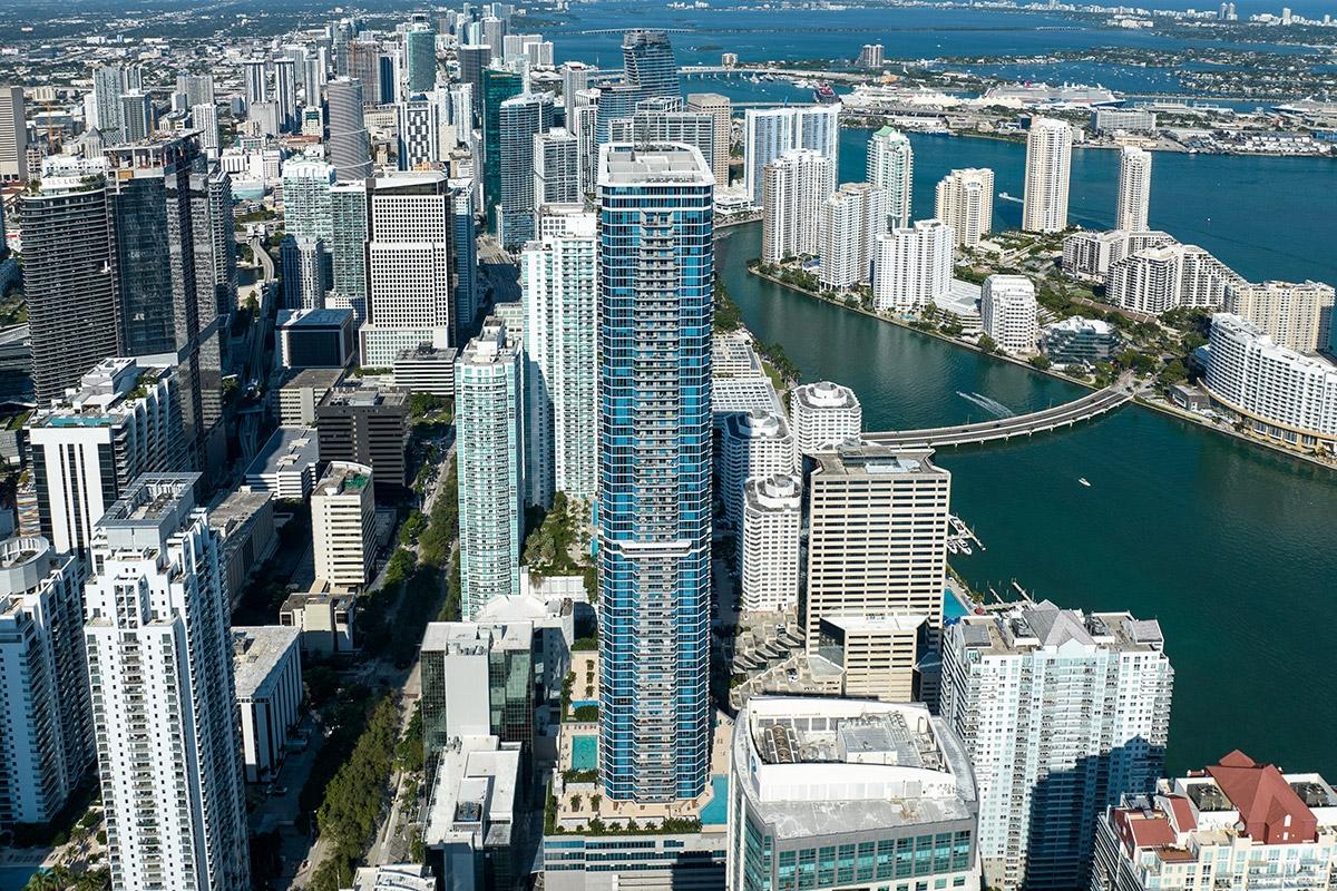 Miami is full of high-rise luxury apartment communities as far as the eye can see.