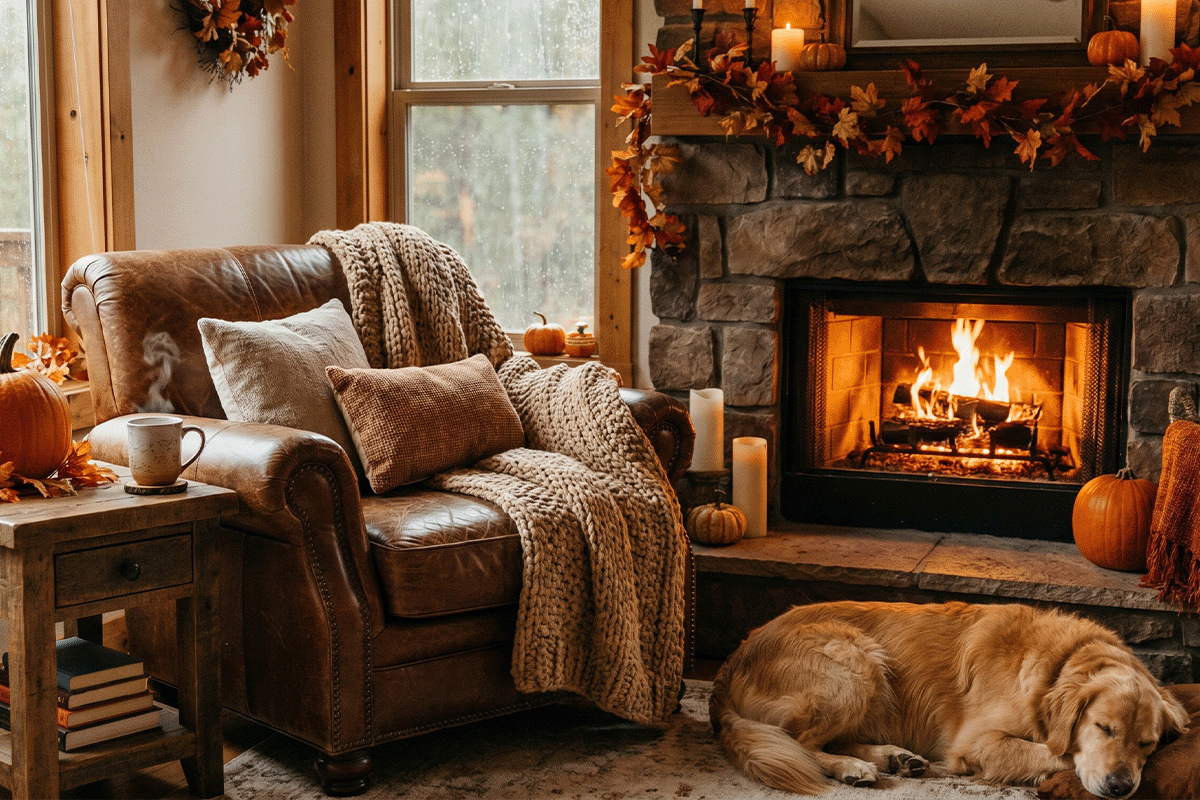 Cozy fall retreat