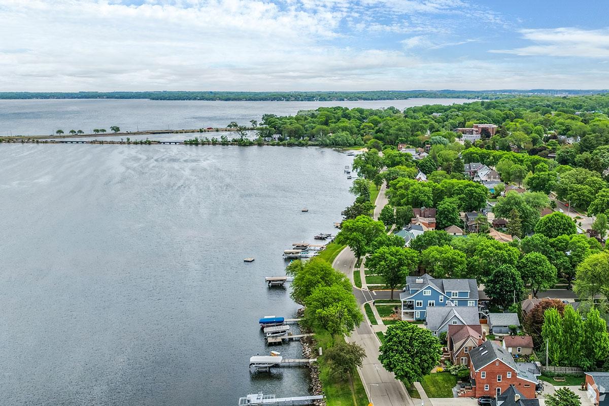 Bay Creek is a quiet neighborhood located near Monona Bay.